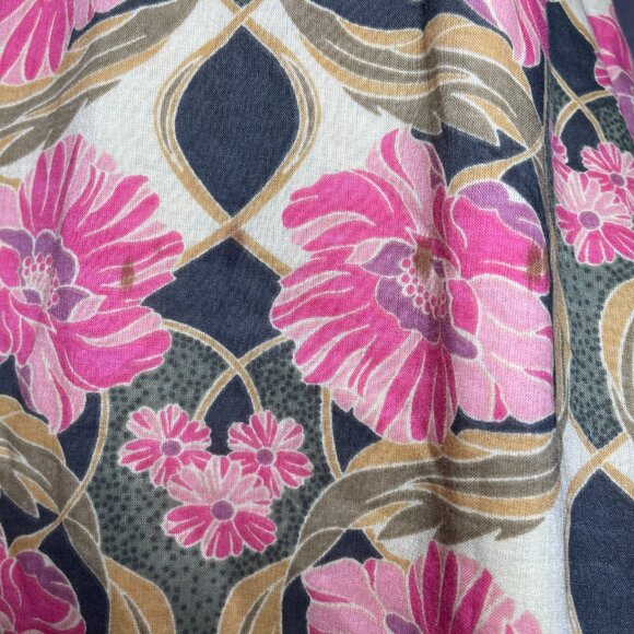 Women's Size 8 Free People Floral Empire Waist V-Neck Dress - Picture 5 of 11